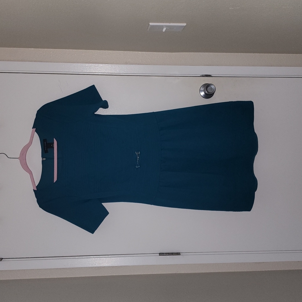 Teal dress